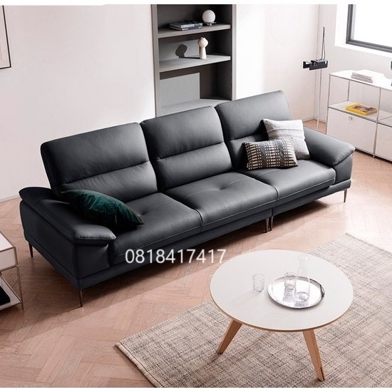 Sofa da góc L cao cấp AG029