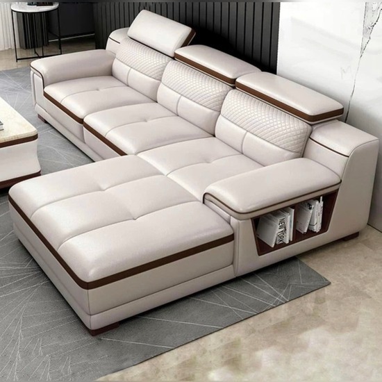 Ghế sofa da góc L cao cấp AG-43