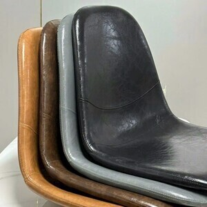 Ghế da chân sắt A-36