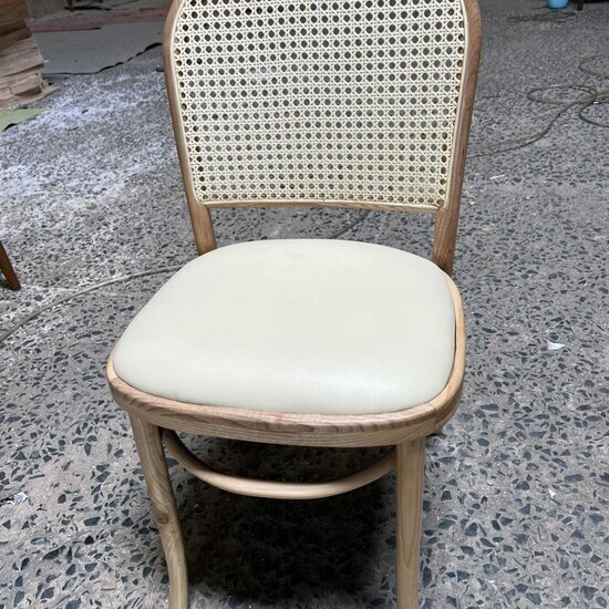 Ghế gỗ cafa thonet 811 mê gỗ tựa uốn A5