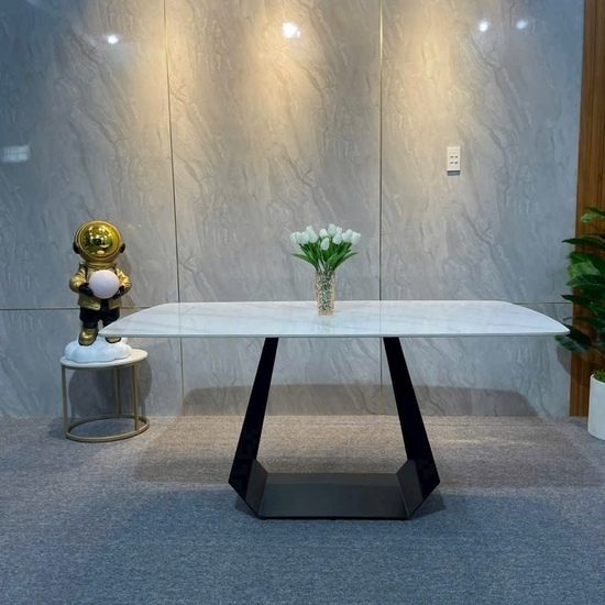 Bàn ăn mặt đá cao cấp AG24