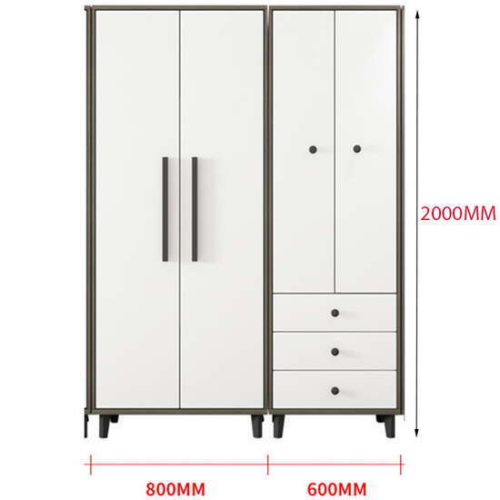 Combo 2 tủ quần áo gỗ công nghiệp kiểu dáng hiện đại AG-5210