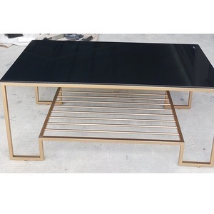 Bàn Sofa 2 Tầng Mặt Kính A85