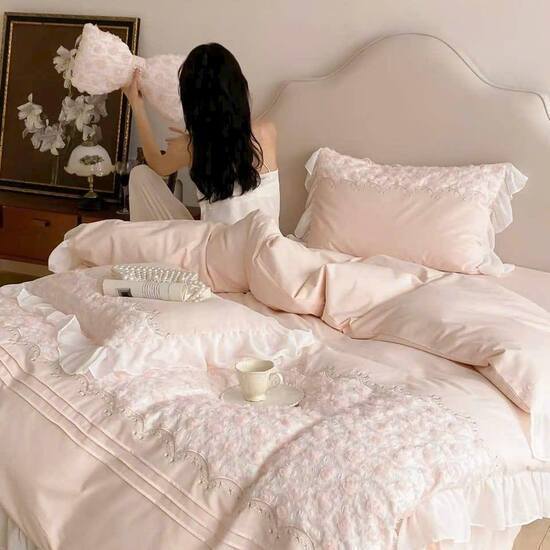 Combo chăn ga gối nệm AG-12