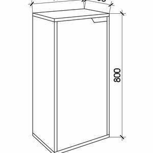 Tủ đựng giày dép bằng gỗ cá tính AG16