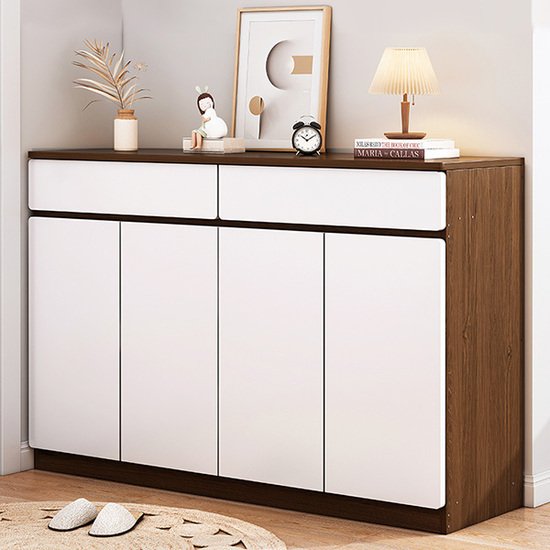 Tủ giày thiết kế hiện đại bằng gỗ MDF AG13