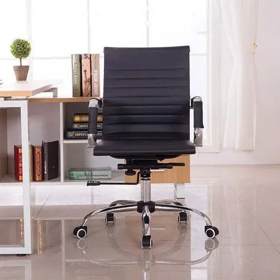 Ghế xoay nhân viên lưng thấp VP004A