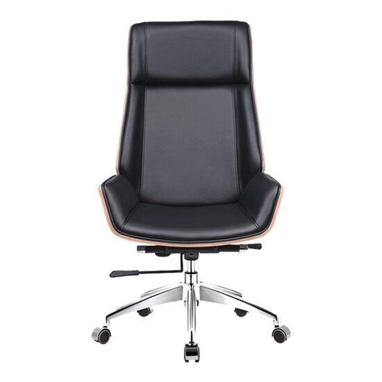 Ghế giám đốc lưng ốp gỗ GD015