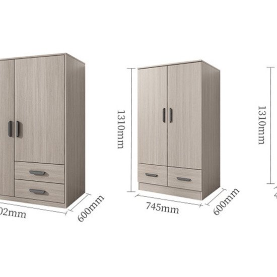 Tủ áo bằng gỗ kiểu dáng nhỏ gọn AG-5024