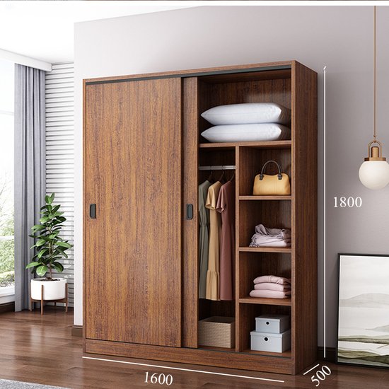 Tủ áo gỗ hiện đại kiểu dáng thanh lịch AG-5219