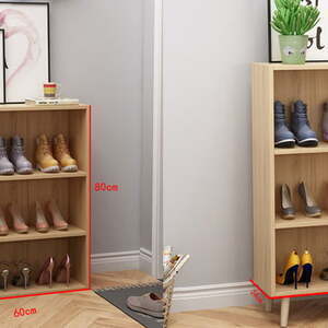 Tủ kệ để giày, giá để giày ngoài cửa lắp ghép AG18