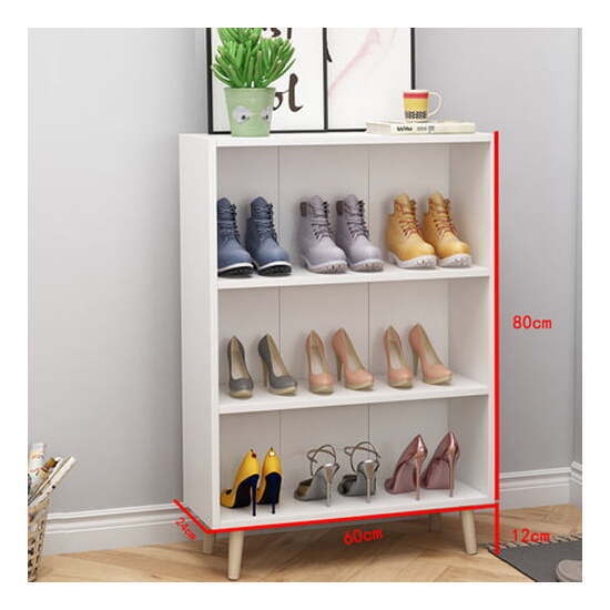 Tủ kệ để giày, giá để giày ngoài cửa lắp ghép AG18