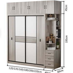 Tủ đựng quần áo gỗ công nghiệp MDF cao cấp AG-5216