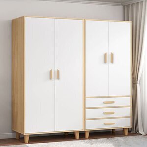 Tủ quần áo bằng gỗ công nghiệp thiết kế hiện đại AG-5205