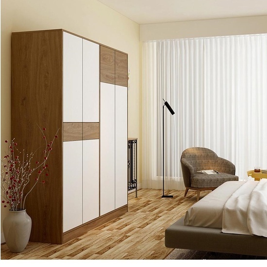 Tủ quần áo gia đình thiết kế đa năng đủ tiện nghi AG-5206
