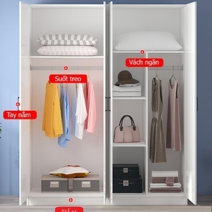 Tủ quần áo hiện đại bằng gỗ cao cấp AG-5220