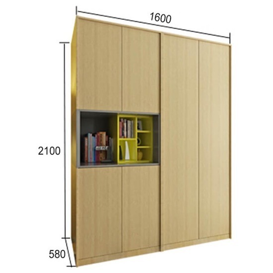 Tủ áo gỗ hiện đại kiểu dáng thanh lịch AG-5221