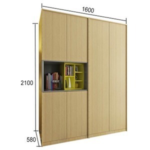 Tủ áo gỗ hiện đại kiểu dáng thanh lịch AG-5221