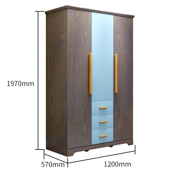 Tủ quần áo tối giản kiểu dáng hiện đại AG-5214