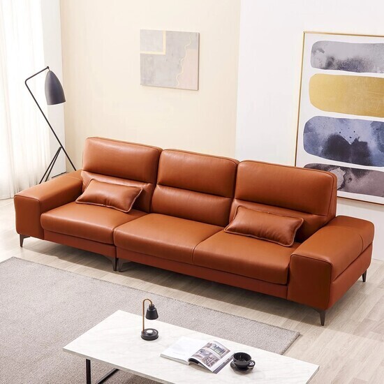 Sofa băng da cao cấp AG66