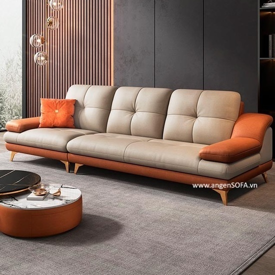 Sofa băng da hiện đại AG67