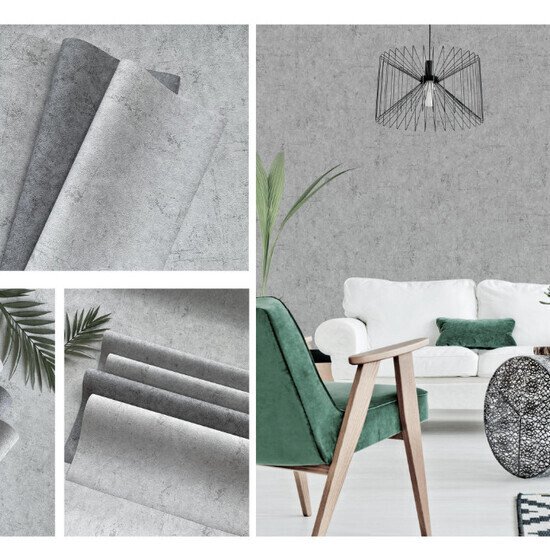 Giấy dán tường giả bê tông GDT1