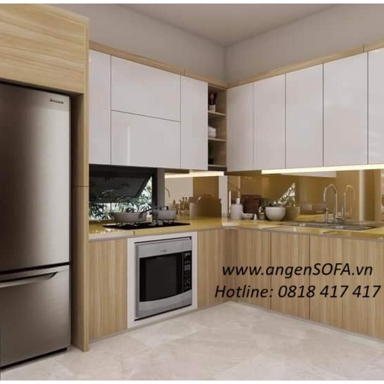 Tủ bếp giá rẽ thiết kế đa năng AG45