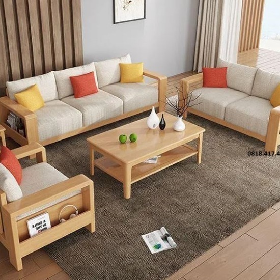 Sofa Gỗ Sồi Nga AG-181