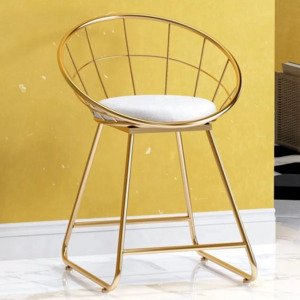 Ghế cafe sắt mạ vàng G19