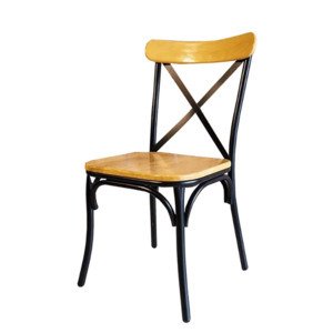 Ghế Bistro mặt gỗ khung sắt AG25