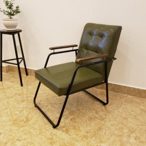 Ghế sofa đơn cafe chân sắt AG26