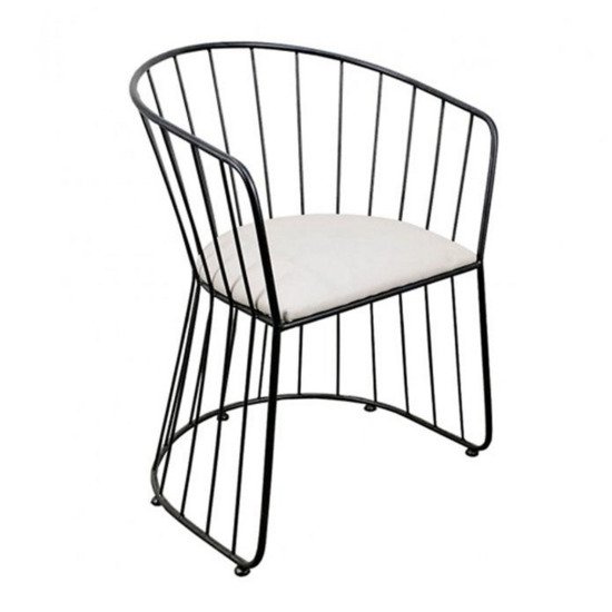 Ghế cafe sắt mặt nệm AG32