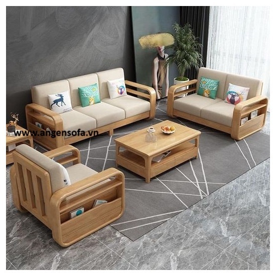 Sofa Gỗ Sồi Nga AG-170