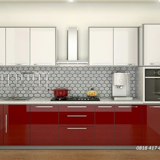 Tủ bếp giá rẽ thiết kế đa năng AG54