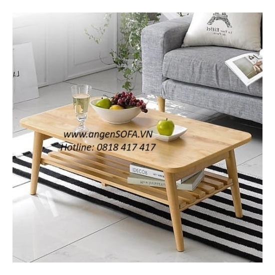 Bàn Trà Đạo Chân Xếp Gỗ Tự Nhiên AG 100