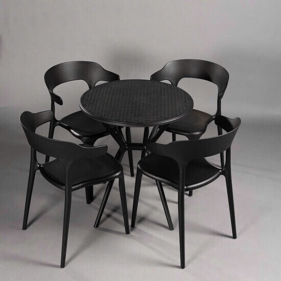 Ghế cafe nhựa đúc A79