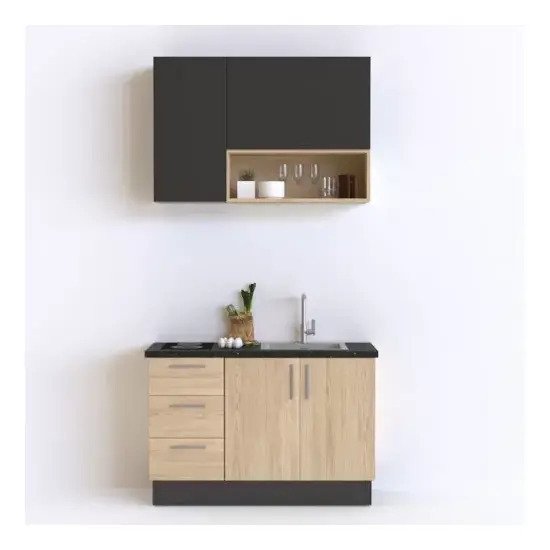 Tủ bếp giá rẽ thiết kế đa năng AG07