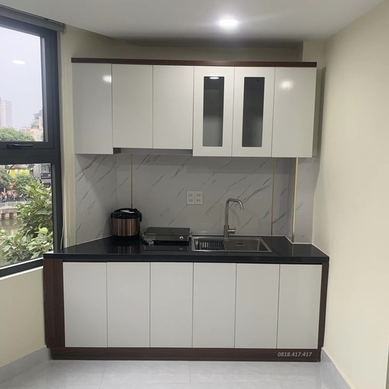 Tủ bếp giá rẽ thiết kế đa năng AG20