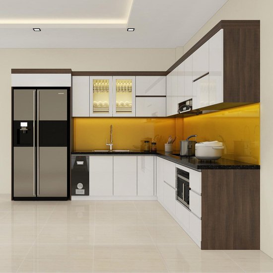 Tủ bếp giá rẽ thiết kế đa năng AG40