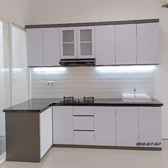 Tủ bếp giá rẽ thiết kế đa năng AG38