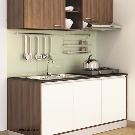 Tủ bếp giá rẽ thiết kế đa năng AG27
