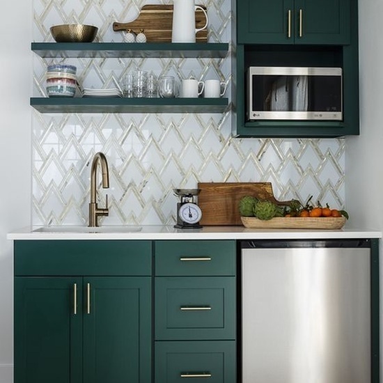 Tủ bếp giá rẽ thiết kế đa năng AG32