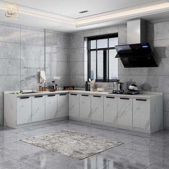 Tủ bếp giá rẽ thiết kế đa năng AG21