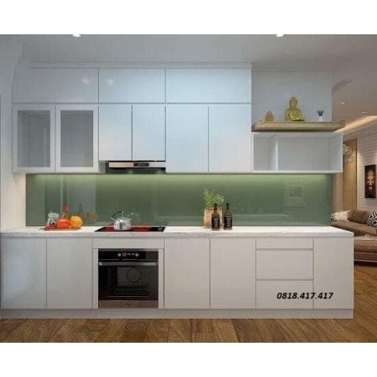 Tủ bếp giá rẽ thiết kế đa năng AG37