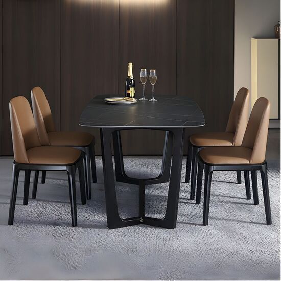 Bàn Ăn Mặt Đá 4 Ghế M45 AG-84