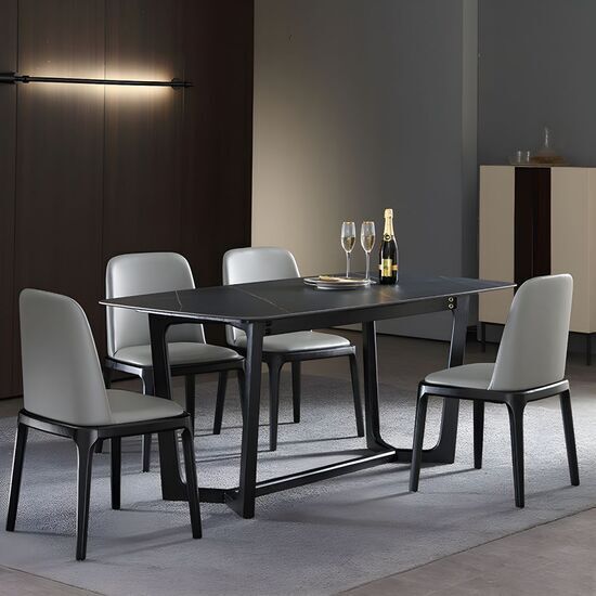 Bàn Ăn Mặt Đá 4 Ghế M45 AG-84