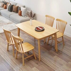 Bàn Ăn Song Tiện 4 Ghế MD2 AG-91