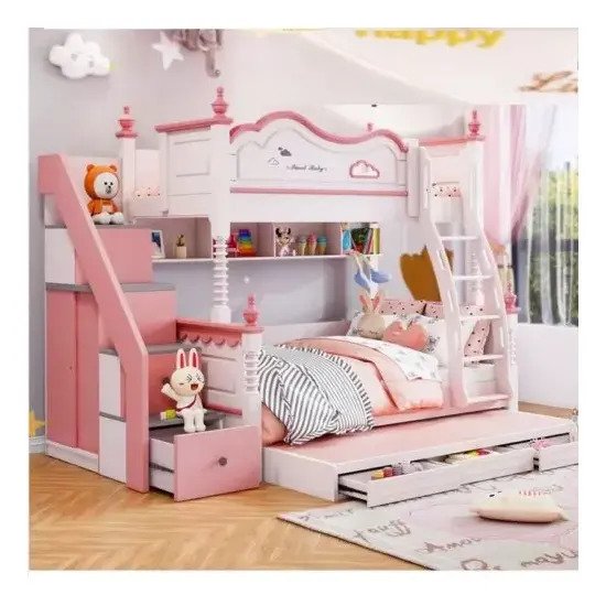 Giường Tầng Gỗ cho bé AG140