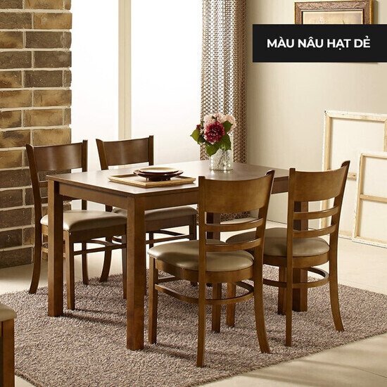 Bàn Ăn Cabin 4 Ghế