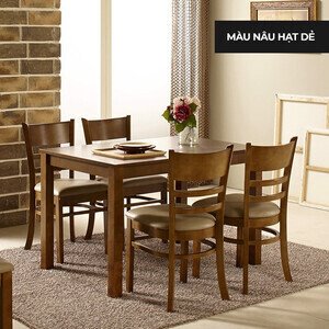 Bàn Ăn Cabin 4 Ghế